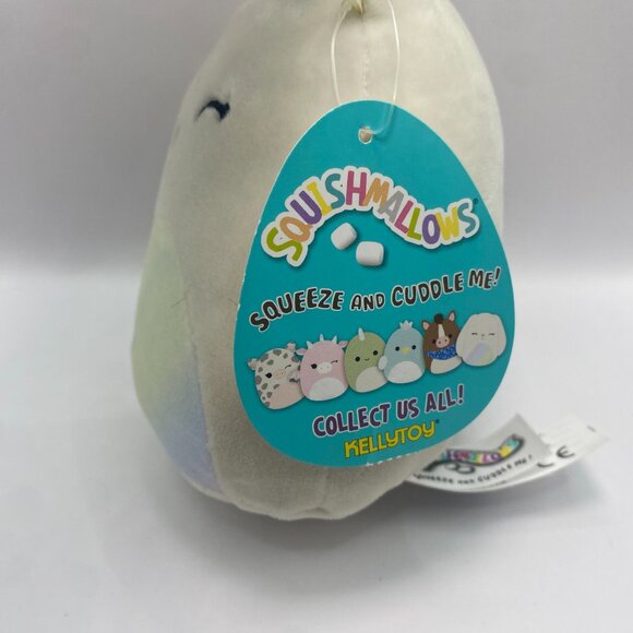 NWT Rainbow Gradient Belly Bunny Squishmallow - Picture 4 of 5